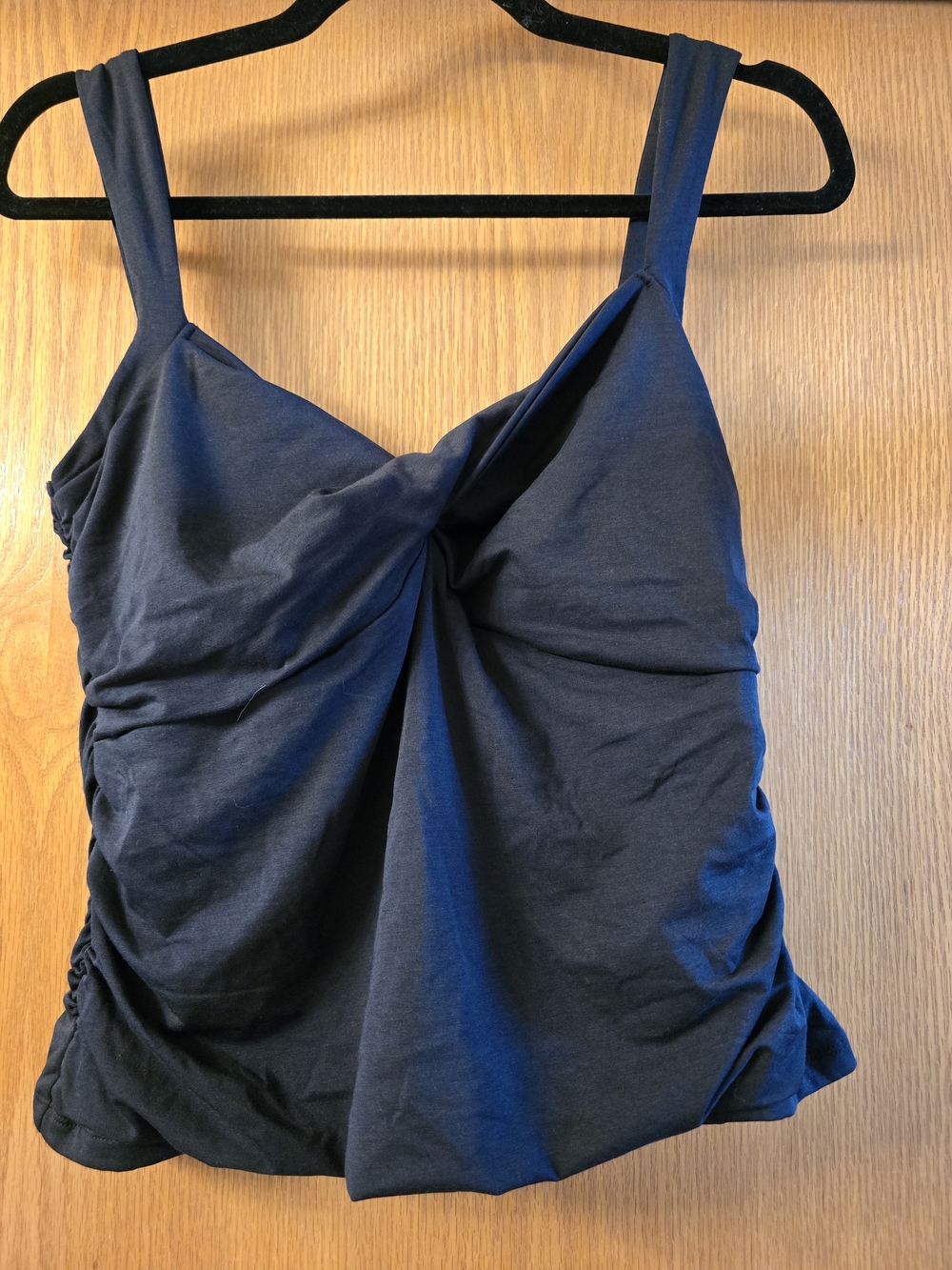 NWT Abercrombie & Fitch Black BRA FREE COLLECTION Tank